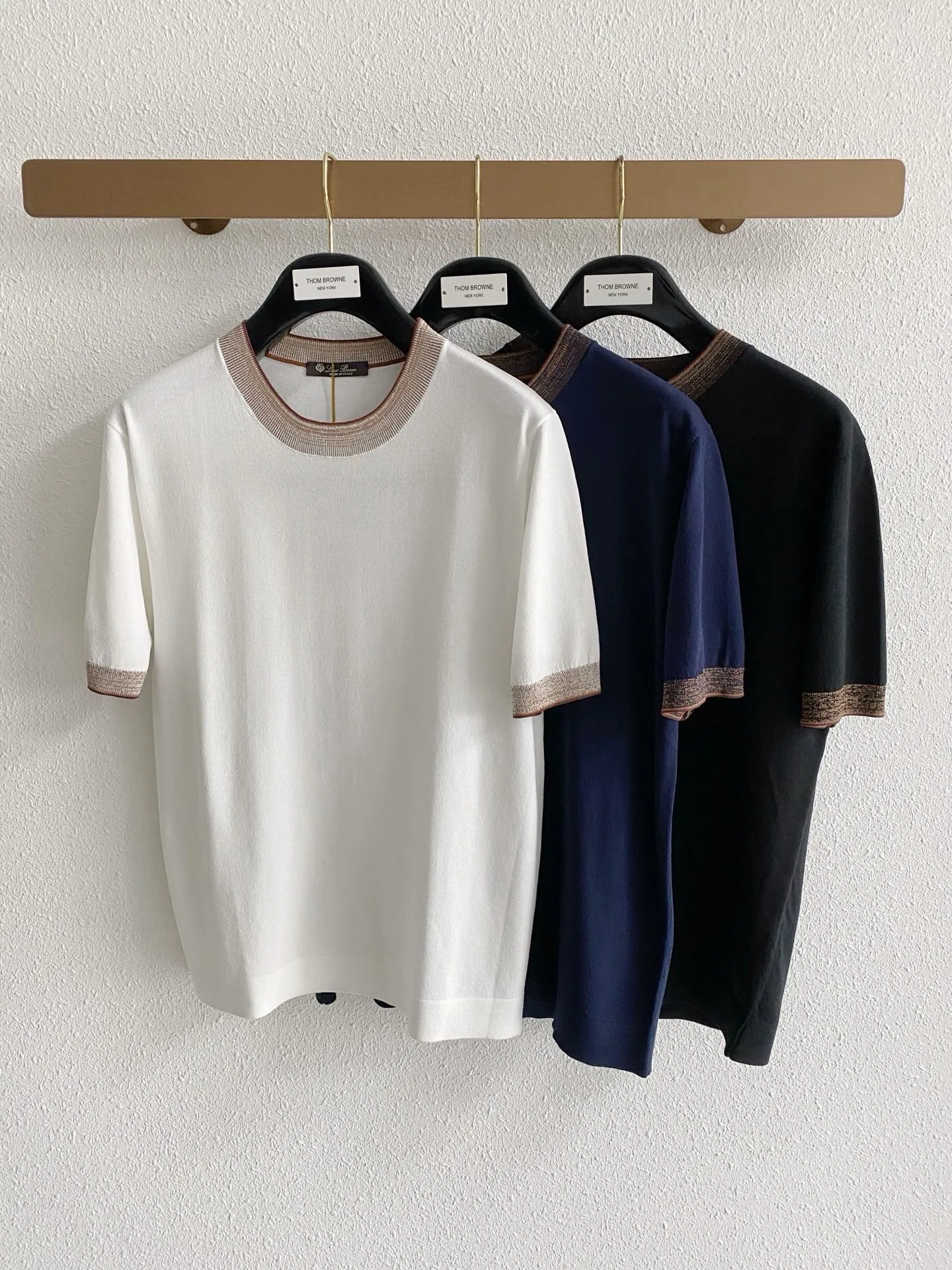 Loro Piana 2026 Spring and Summer New Arrival Knitted Short Sleeves Sizes: M-4XL